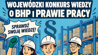 Konkurs wiedzy o BHP i prawie pracy dla przyszłych logistyków i magazynierów – edycja 2026/2027